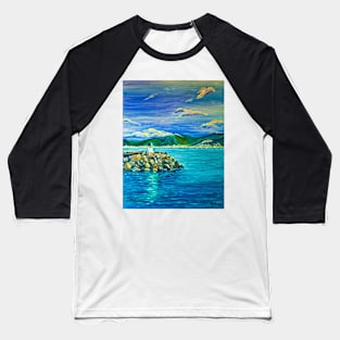 Lighthouse. Empuriabrava Baseball T-Shirt